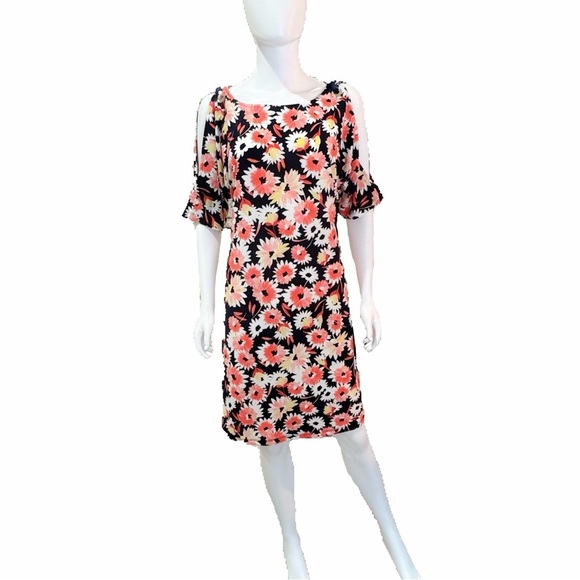 Tommy Hilfiger floral cutout arm shift dress ❤️ - Picture 2 of 7